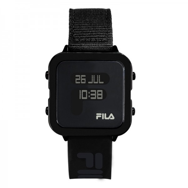 Fila 38-6088-104 Black Rubber Canvas